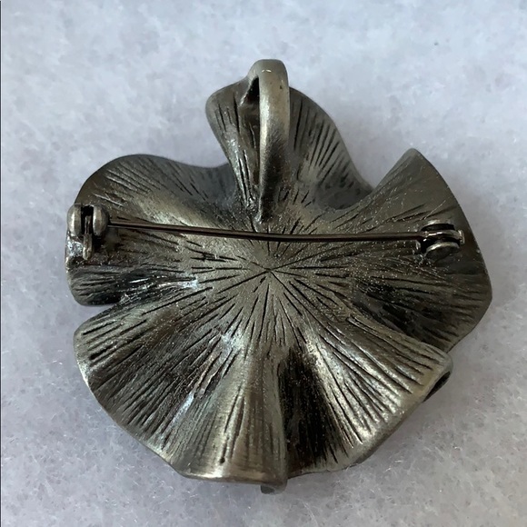 Brooch or Pendant Metal Flower - Picture 3 of 5
